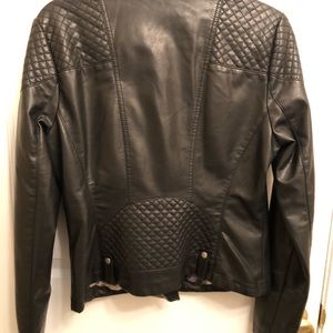 Faux leather jacket. Size Medium